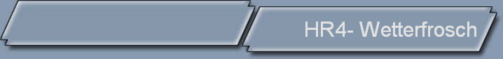 HR4- Wetterfrosch